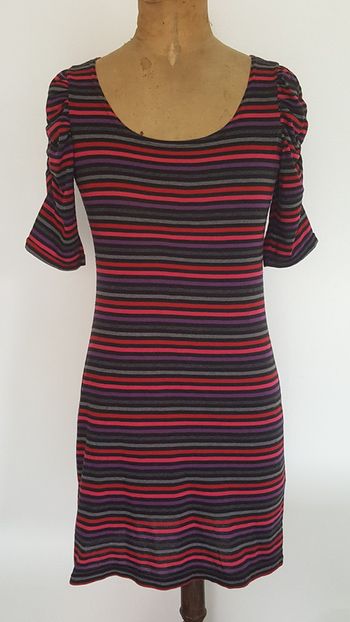 Robe rayée Cache-cache 36-38