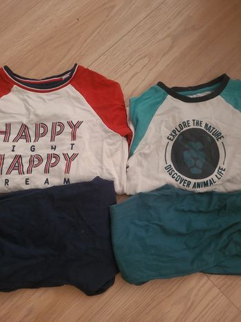 Lot pyjamas okaidi 8 ans