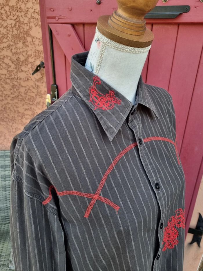Chemise homme à manches longues T. 41/42 - photo numéro 4