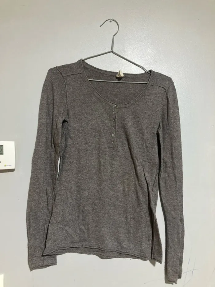 Pull fin femme