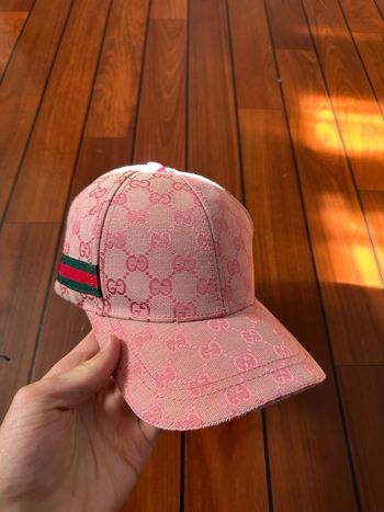 Casquette Gucci rose