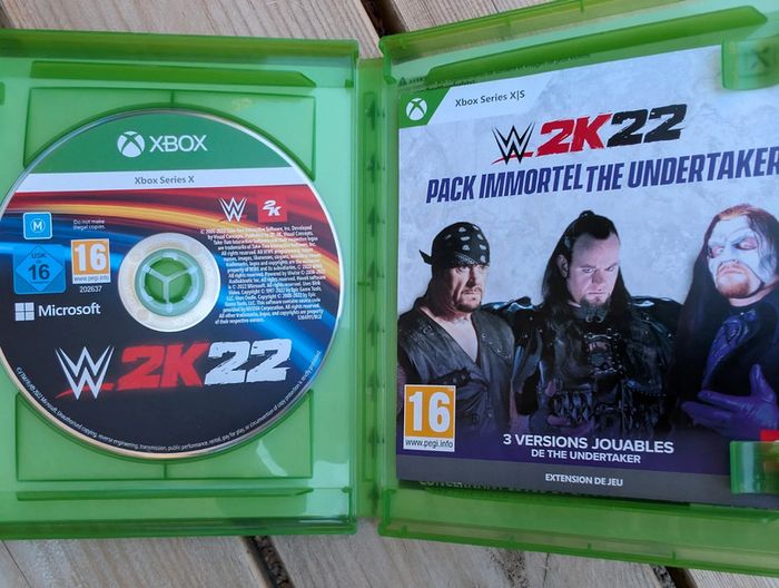2k22 Xbox WWE - photo numéro 2