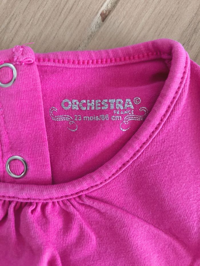T-shirt manches longues orchestra - photo numéro 3