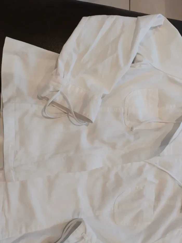 Veste blanche 38 fleur de sel - photo numéro 3
