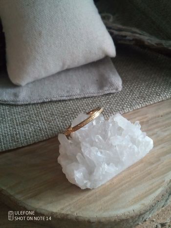 Bague alliance en acier inoxydable 18mm