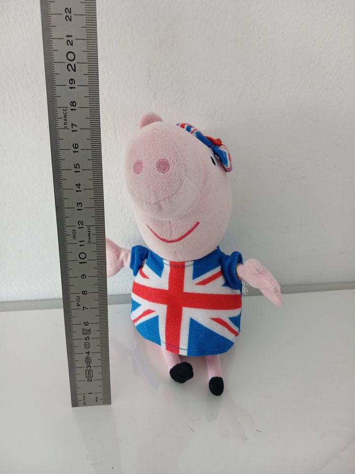 Lot 3 Peluches Peppa Pig - Ty & Officiel - photo numéro 10