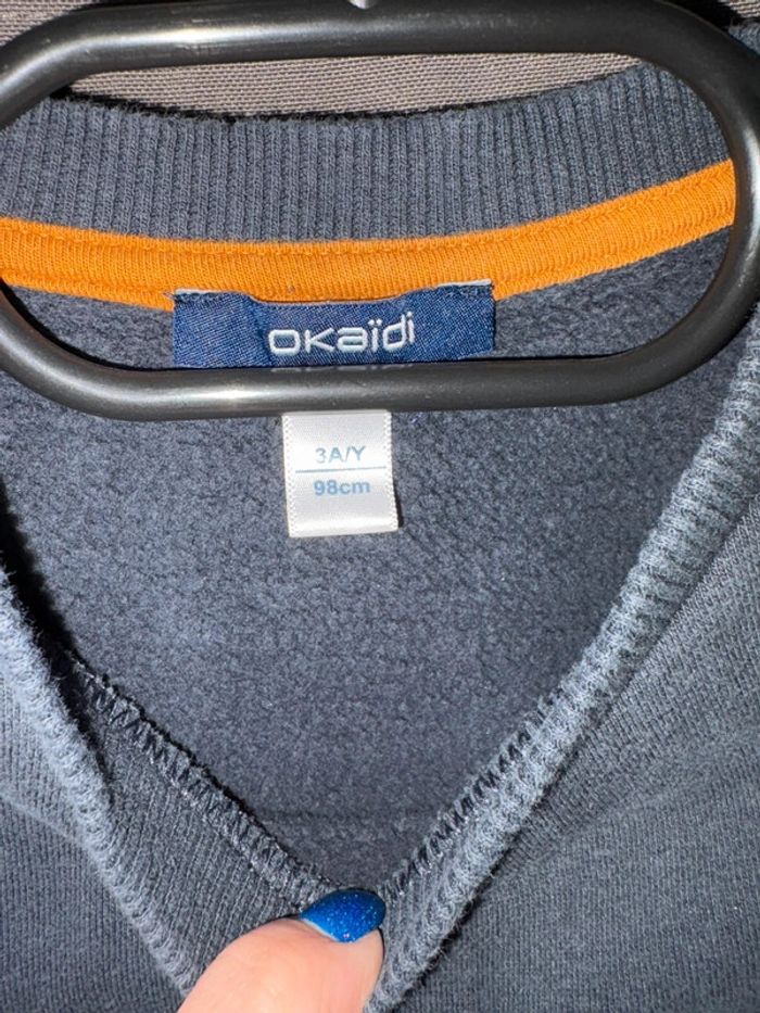 Sweat 3 ans OKAÏDI - photo numéro 3