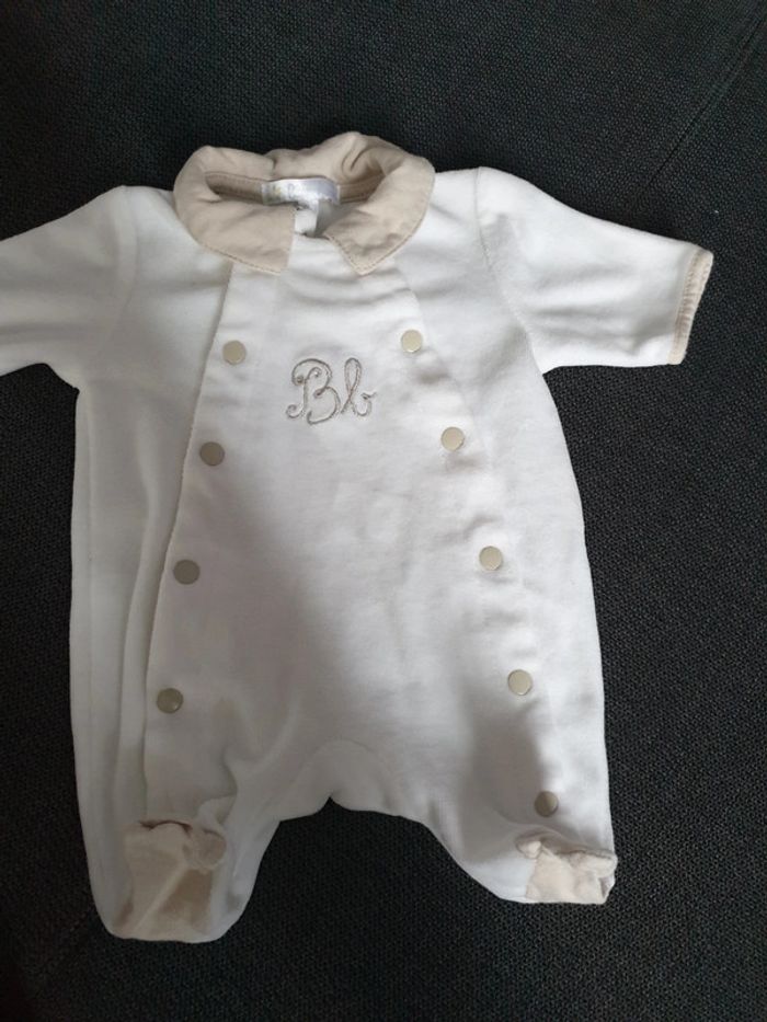 Pyjama grenouillère bébé naissance 50 cm
