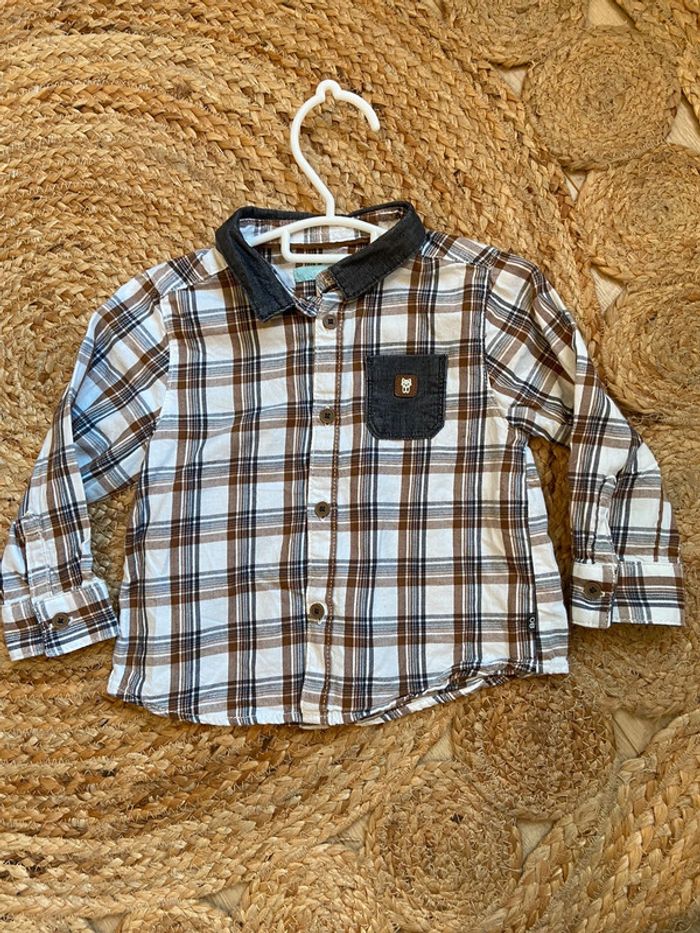 Chemise garçon 18mois