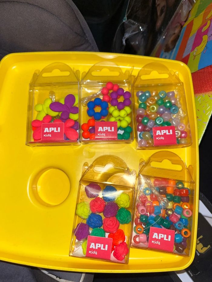 Lot de 6 paquet de perles