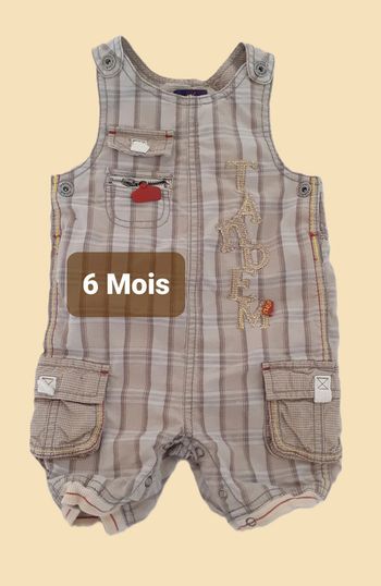 🍭 Ravissante salopette courte. 6 Mois. SergentMajor. 🍭