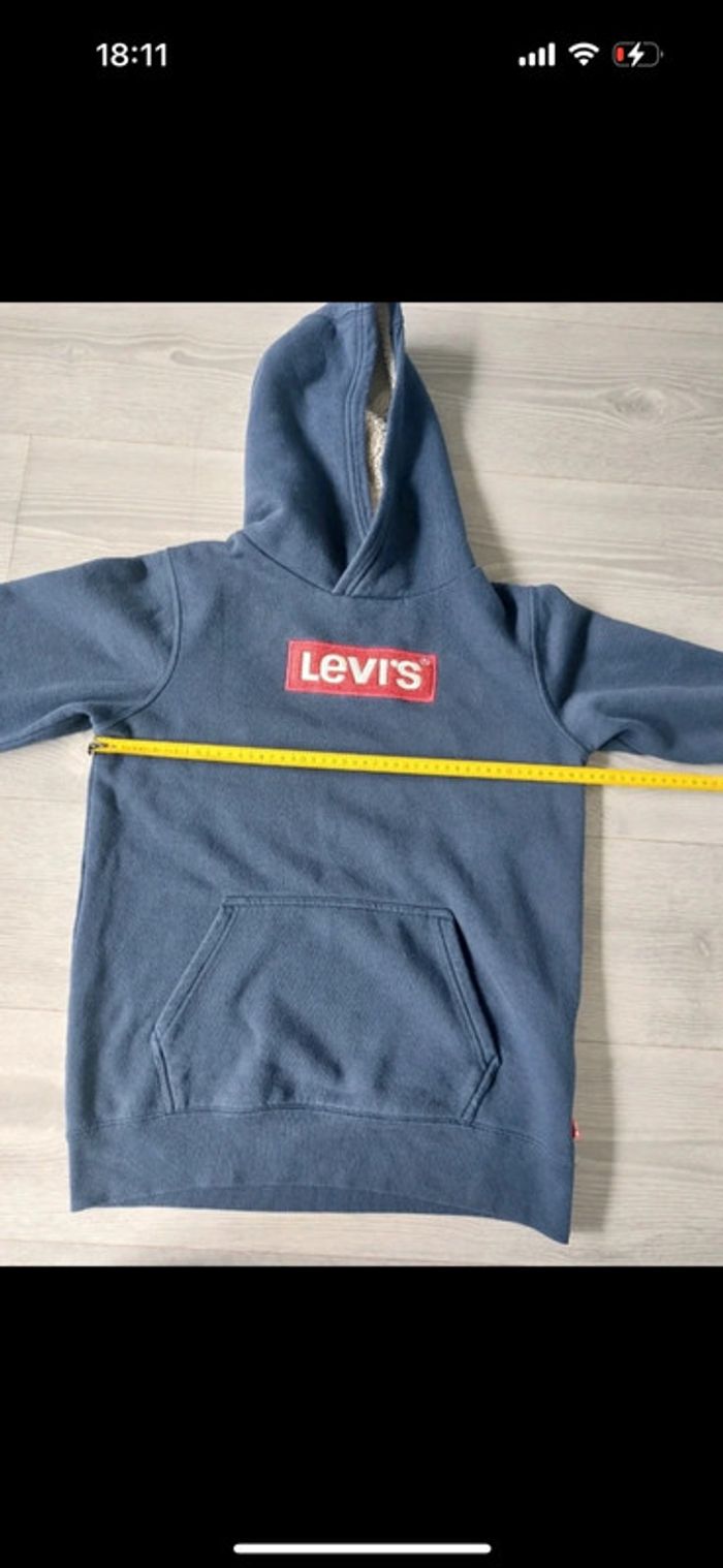 Sweat avec capuche Levi's taille 16 ans - photo numéro 9