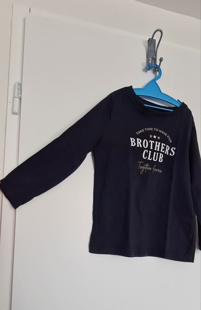 Tee shirt manches longues - 4 ans - Kiabi - photo numéro 5