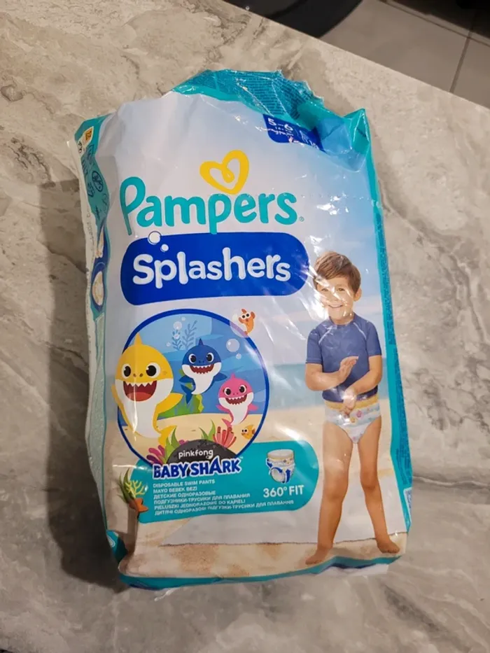 Splashers taille 5-6 pampers - photo numéro 2