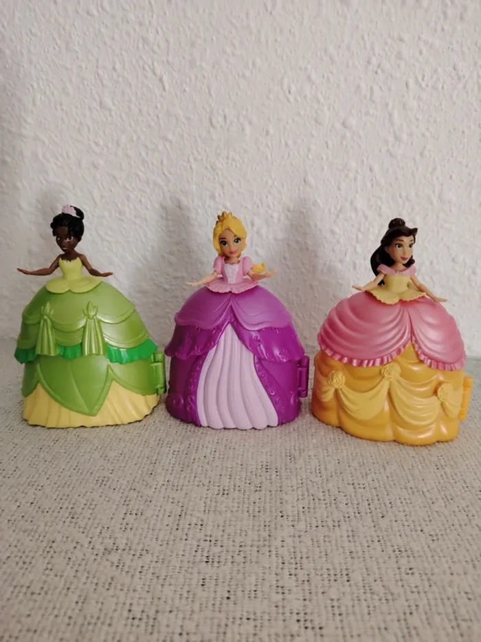 Lot disney polly pocket poupées secret style hasbro