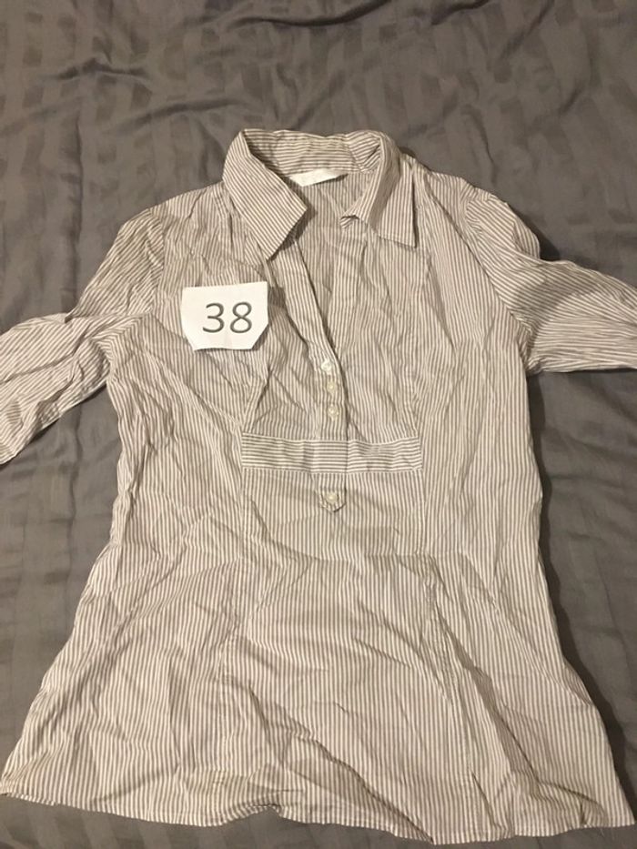 Blouse rayée promod taille 38