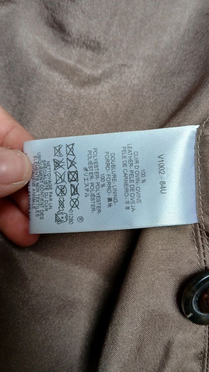 Veste en cuir d'ovin - photo numéro 12