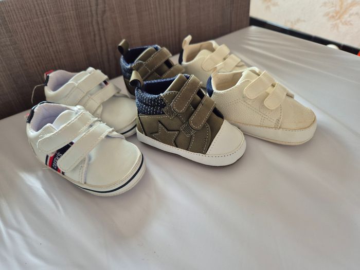 Lot de 3 paires de chaussures • 3 mois • garçon