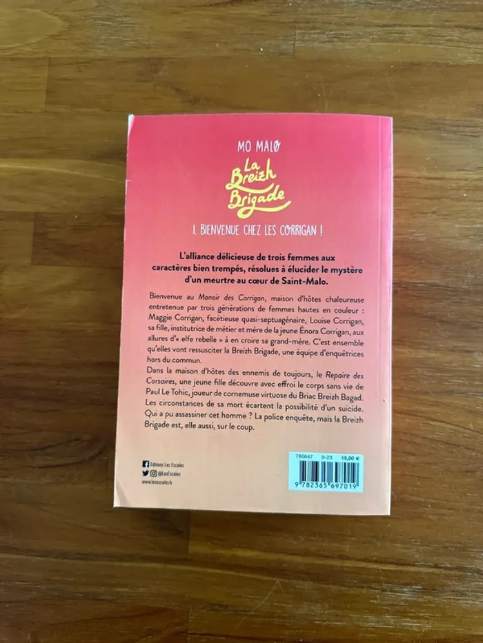 Livre la breizh brigade. Bienvenue chez les corrigans. - photo numéro 3