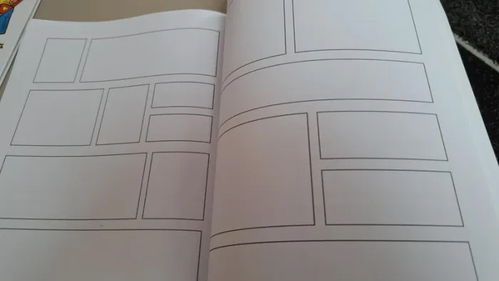 Bande dessinée vide à remplir - photo numéro 3