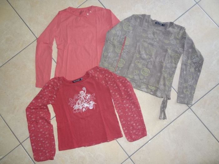 lot de 3 t-shirts Tout Compte Fait T 10ans