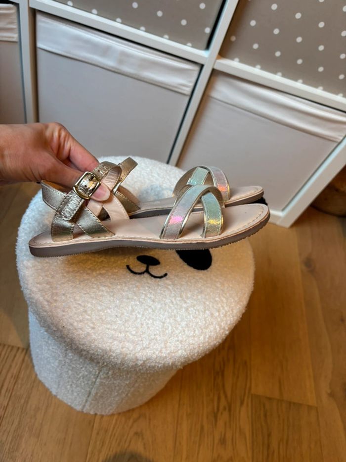 Neuves - Sandales cuir DPAM 33 - photo numéro 5