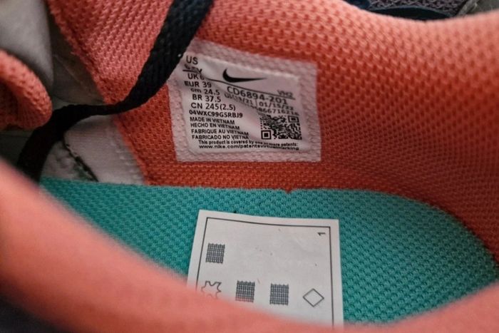 Basket Nike Air Max Excee 39 Neuve - photo numéro 6