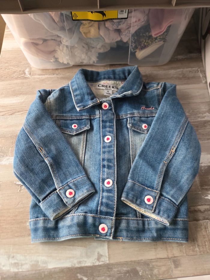 Veste en jean 12 mois