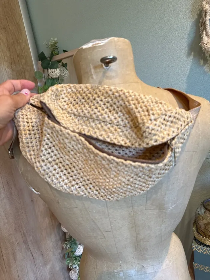 Sac banane jute femme - photo numéro 2