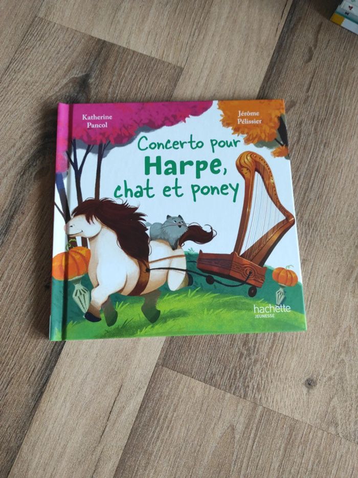 Livre : Concerto pour Harpe, chat et poney