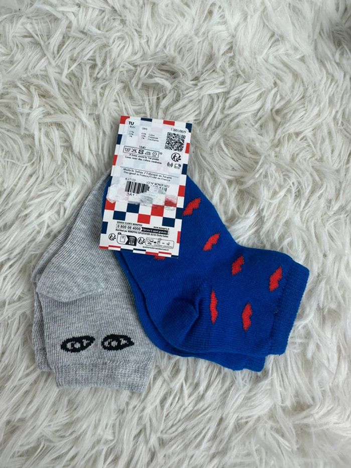 Lot de 2 paires de chaussettes bébé Monoprix Clare V - photo numéro 5