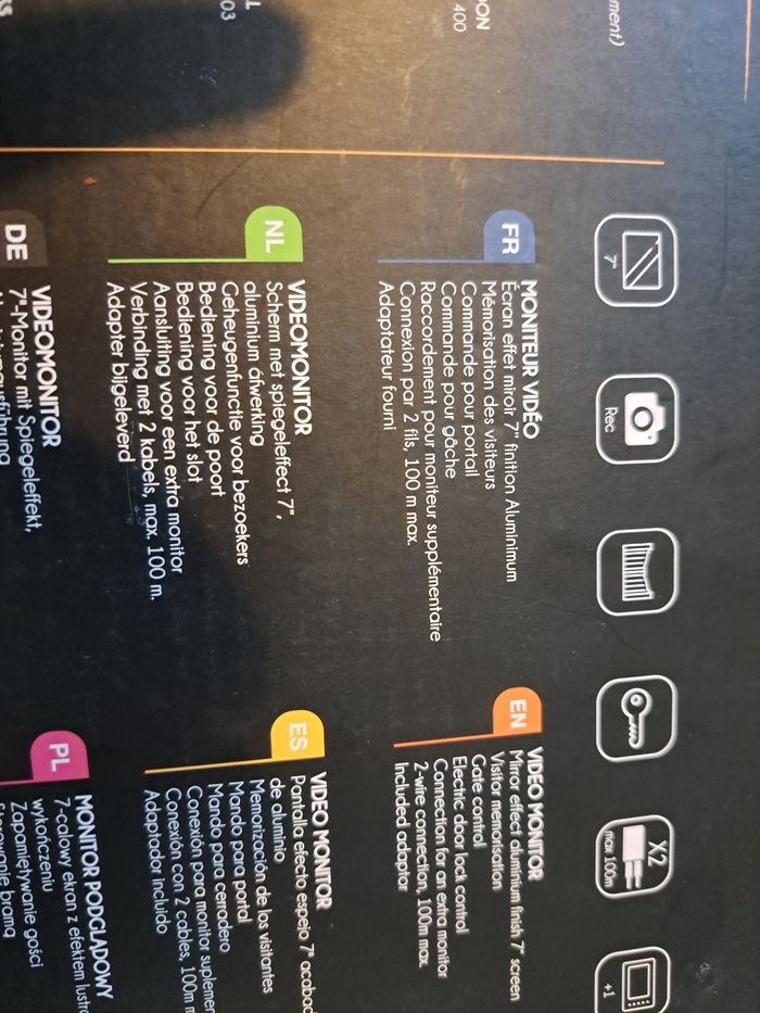Moniteur vidéo pour visiophone - photo numéro 5