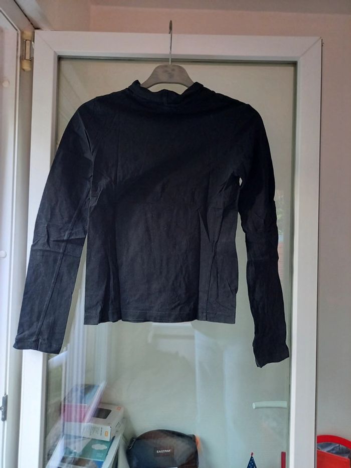 Pull col roulé noir ooxoo - photo numéro 2