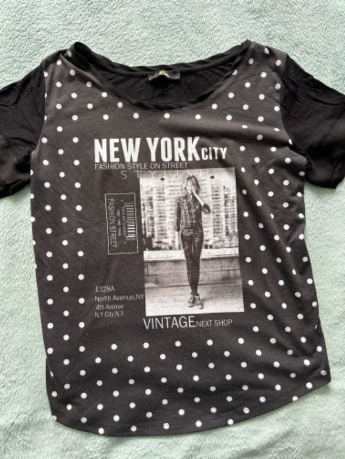 T-shirt noir