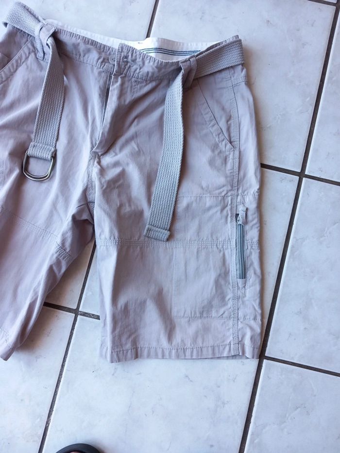 Short beige avec ceinture - photo numéro 5