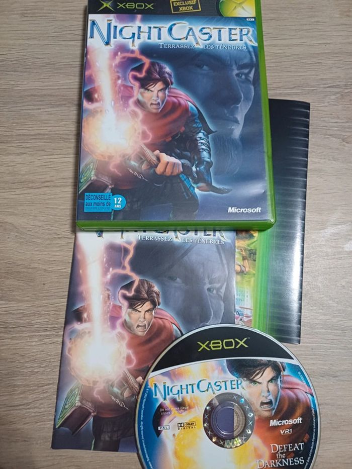 Jeu Xbox Nightcaster - Version PAL - Bon état - Testé
