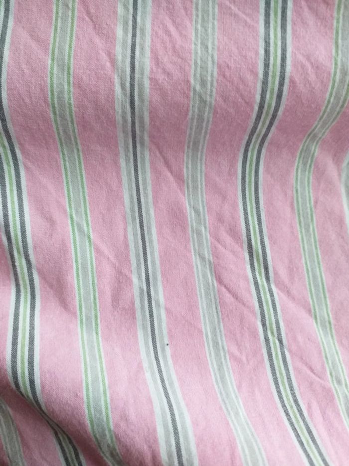 Chemise rayé rose gris manches longues - photo numéro 6