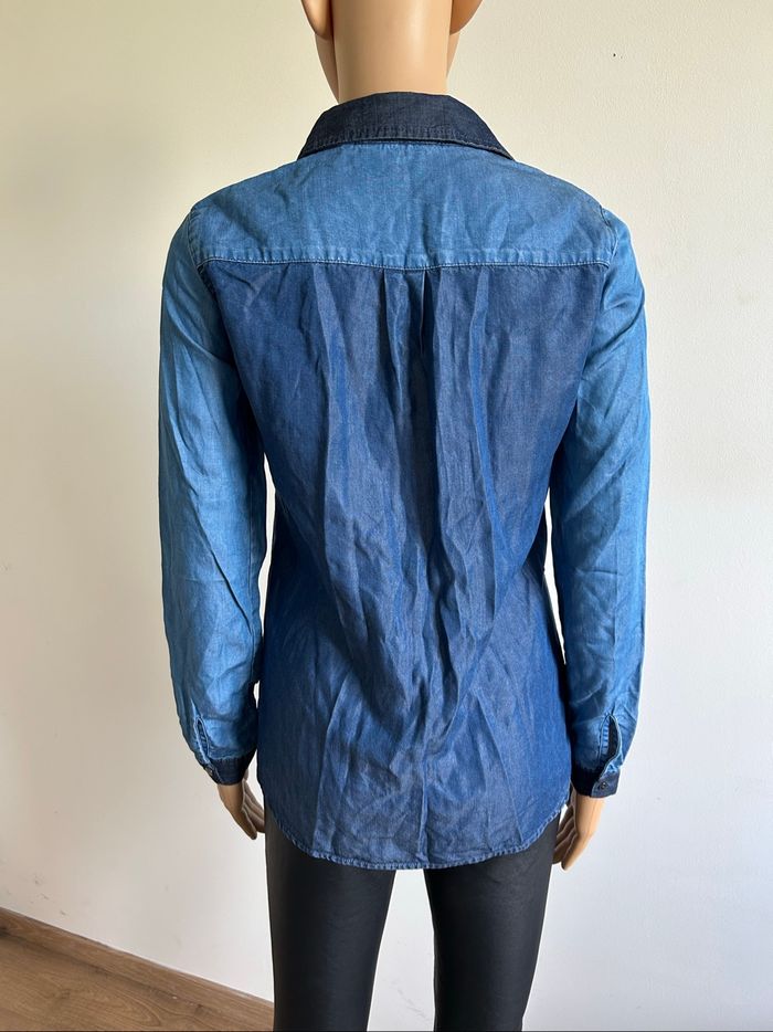 Chemise bleue à manches longues Salsa taille XS jamais portée - photo numéro 5