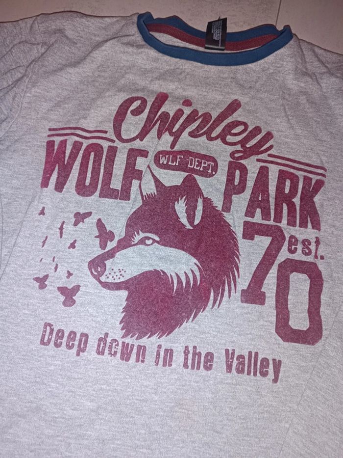 Tee shirt manches longues taille 146/152 cms - photo numéro 2