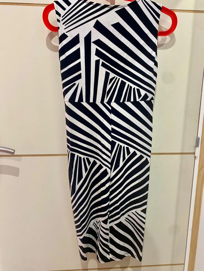 Robe de grossesse / maternité noir et blanc taille XS - photo numéro 4