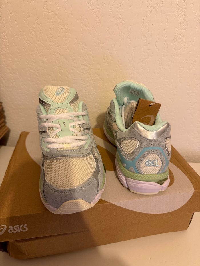 Asics gel nyc bleu vert - photo numéro 2