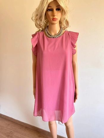 Robe rose sans manches New Collection taille unique jamais portée