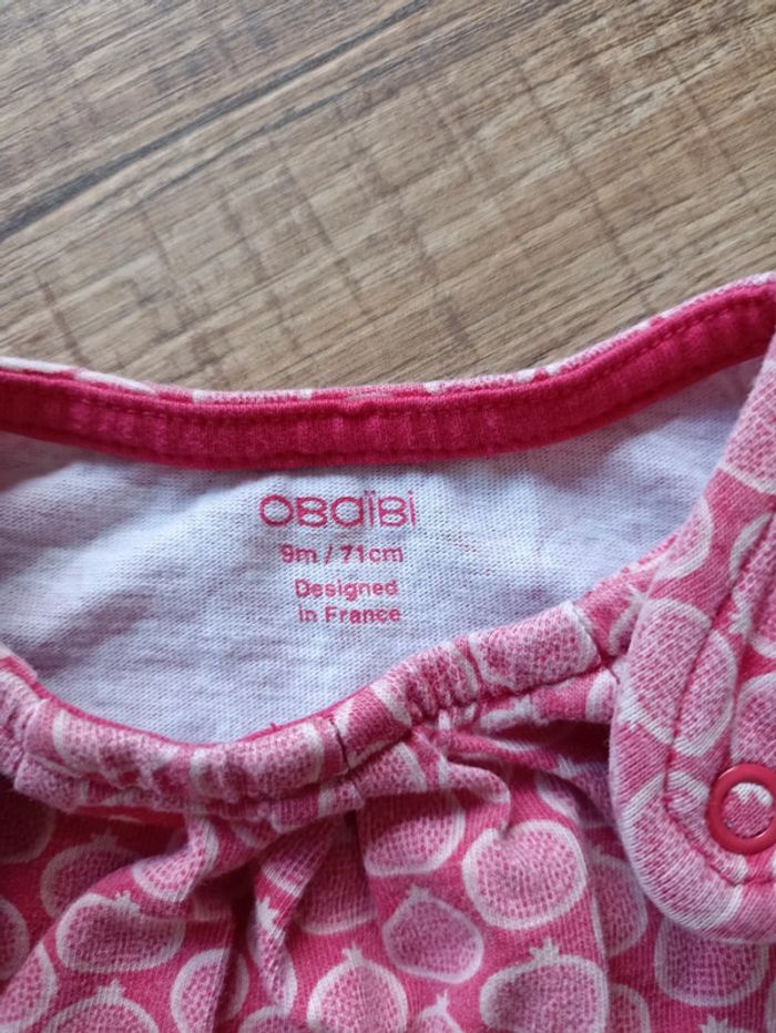 Combi short fille 9 mois obaïbi - photo numéro 2