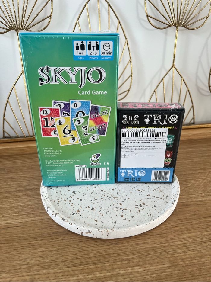 Skyjo et Trio ! jeux de cartes neuf - photo numéro 2