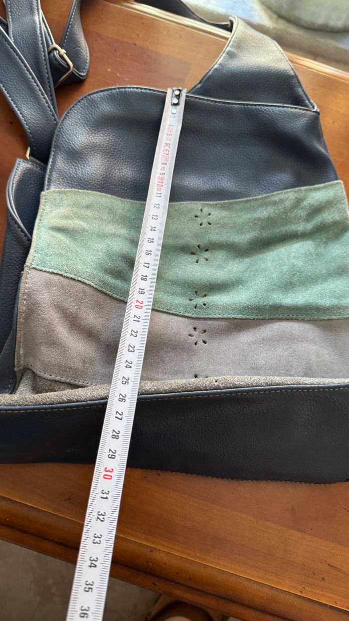 Sac à main en cuir bandoullière - photo numéro 8