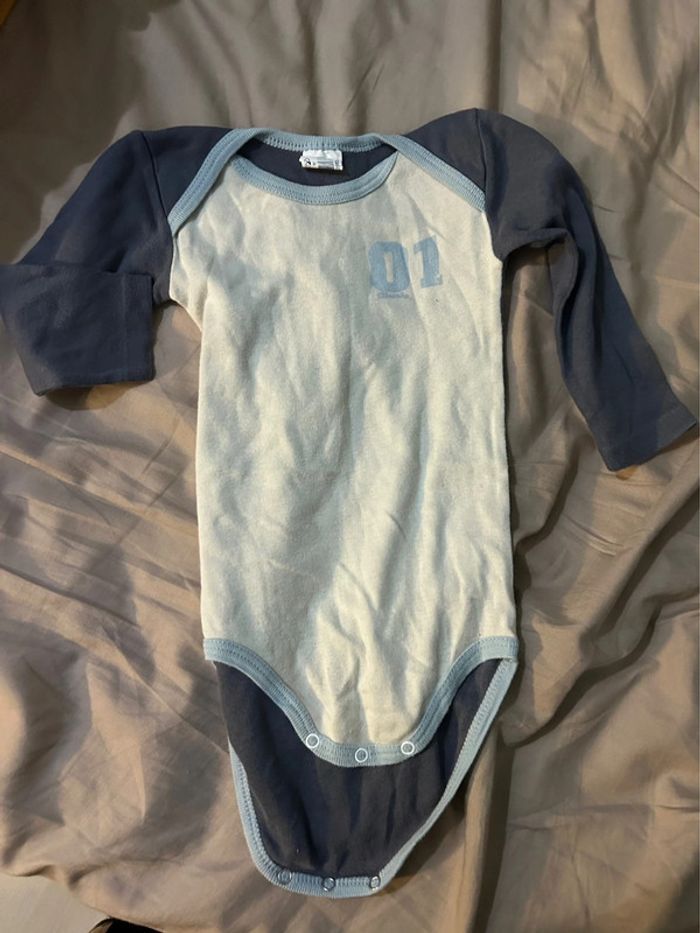 Body manche longue garçon 18 mois