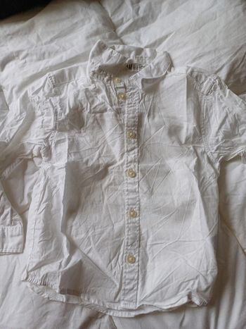 Chemise blanche 3 ans