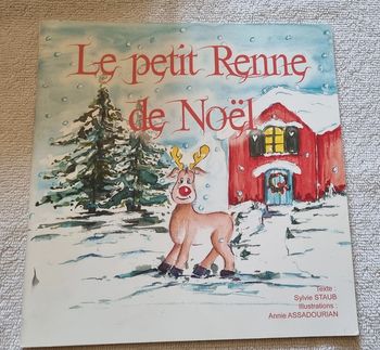 Livre le petit renne de Noël