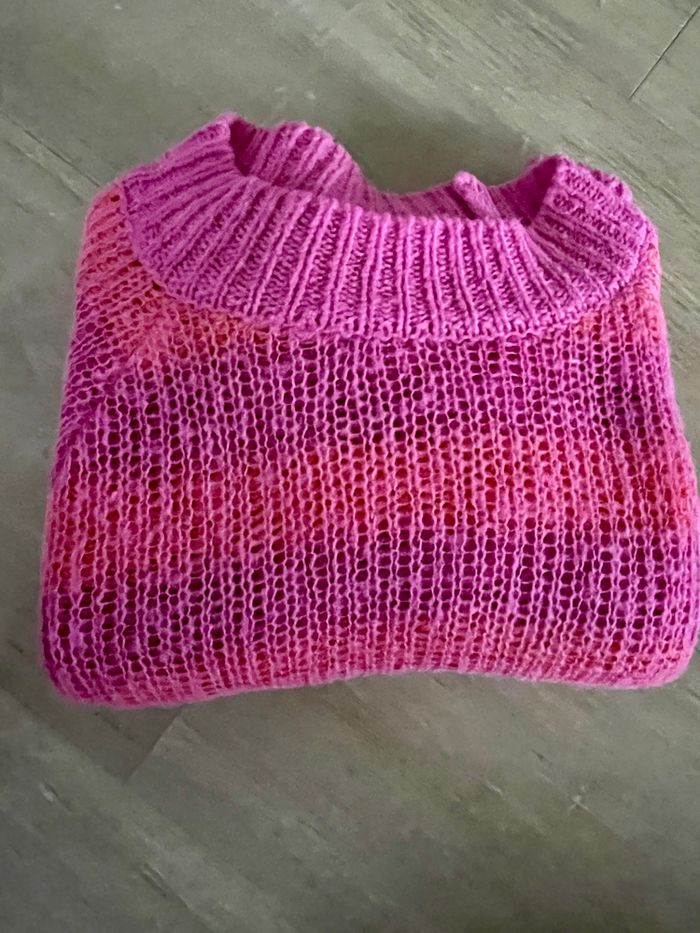 Pull laine coloré - photo numéro 3