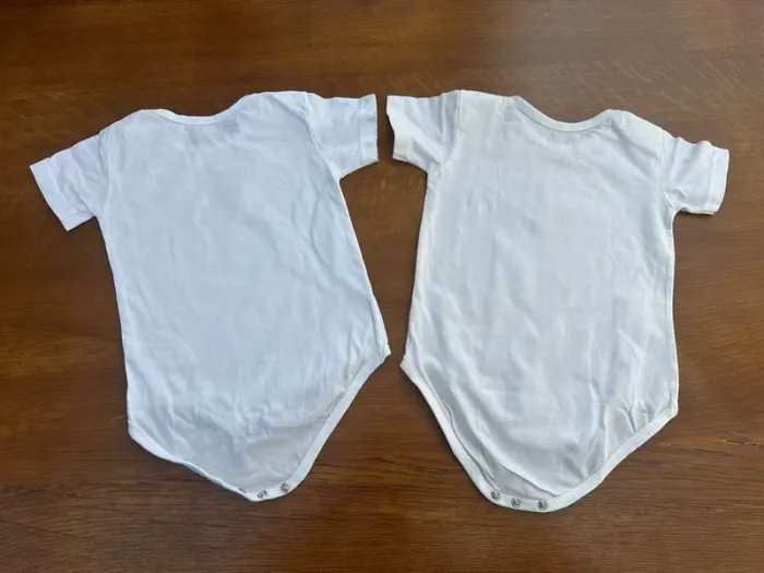 Lot de 2 bodies blanc zeeman 3 ans - photo numéro 9